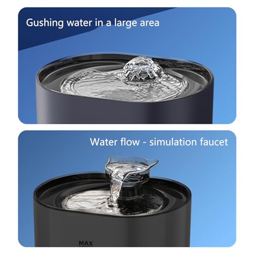 Fuente automática para agua de gatos y perros miniatura 4