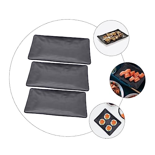 Juego de 3 Platos Rectangulares para Sushi Garneck miniatura 4