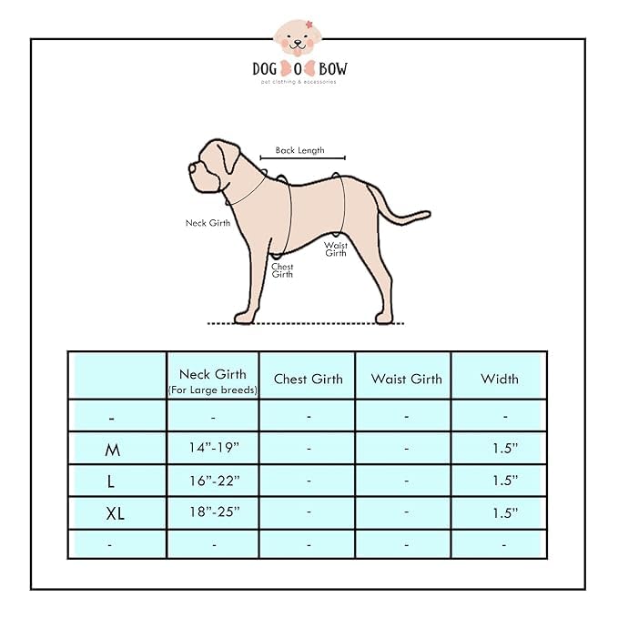 Image of Dog-O-Bow Martingale Collar with Leash | Durable, Adjustable Collar & Leash Set (Medium)