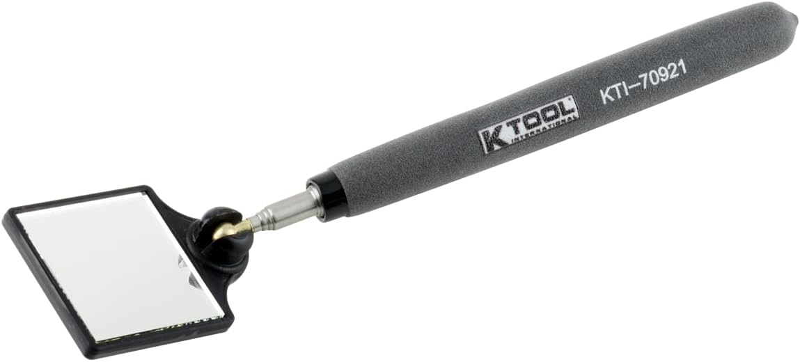 K Tool International 1-1/4" Square Telescopic Inspection Mirror