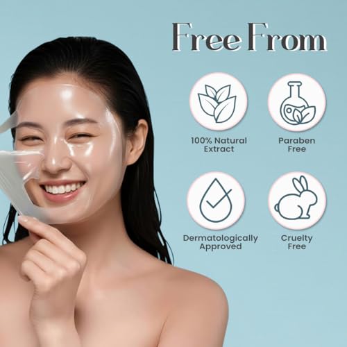 Glamveda Rice & Ceramide Korean Glass Skin Peel off Mask thumbnail 11