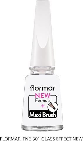 Flormar Klasik Parlak Bitişli Yüksek Pigmentli Oje -nail Enamel- 301 Glass Effect New- 8682536035828