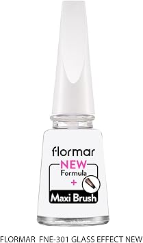 Flormar Klasik Parlak Bitişli Yüksek Pigmentli Oje -nail Enamel- 301 Glass Effect New- 8682536035828