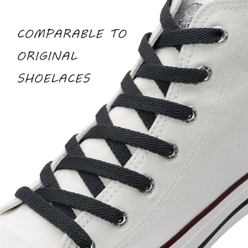 Image of VSUDO Flat Sneaker Shoe Lace, Flat Shoe String for Sneaker, Athletic Shoelace