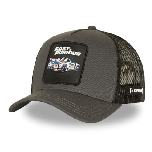 Capslab - Gorra para hombre y mujer, diseño de béisbol, gris/negro/blanco/rojo/azul, Talla única