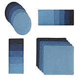 Iron on Patches for Clothing Repair 20PCS Iron on Fabric Patches Fabric Repair Patches Twill...