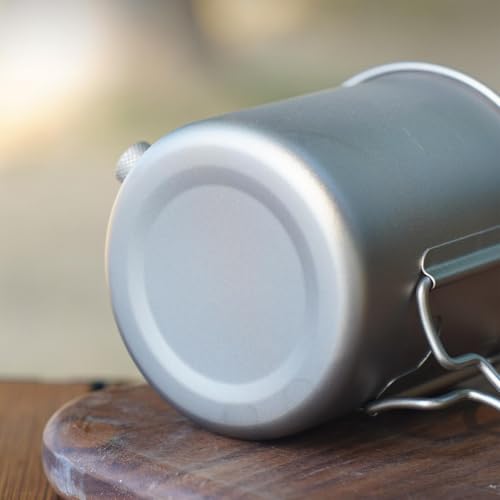 Infusor de té para exterior y senderismo con sistema de asa plegable 8