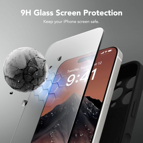 Image of Magnetic for iPhone 16 Pro Max Case Silicone Black