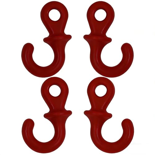 Youven Bow String Dampener Package Bow String Stabilizer Compound Bow String Silencer for Various Archery Bows(4 Pack-Red)