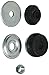 Price comparison product image ACDelco PK169 Professional Rear Suspension Hardware Kit with Bushings, Washer, Nut, and Cap