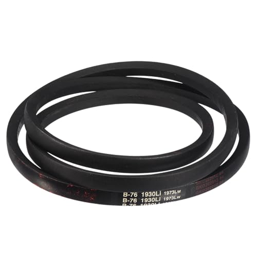 Image of uxcell 3pcs B76 Classic Wrapped V-Belt, 79 inch Outer Circ B Profile V-Belt