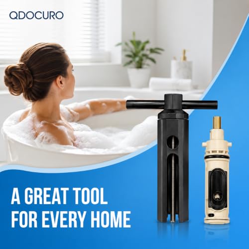QDOCURO 104421U Cartridge Removal Tool,116653 Shower Handle Adapter Kit by QDOCURO - Used condition - Image 7