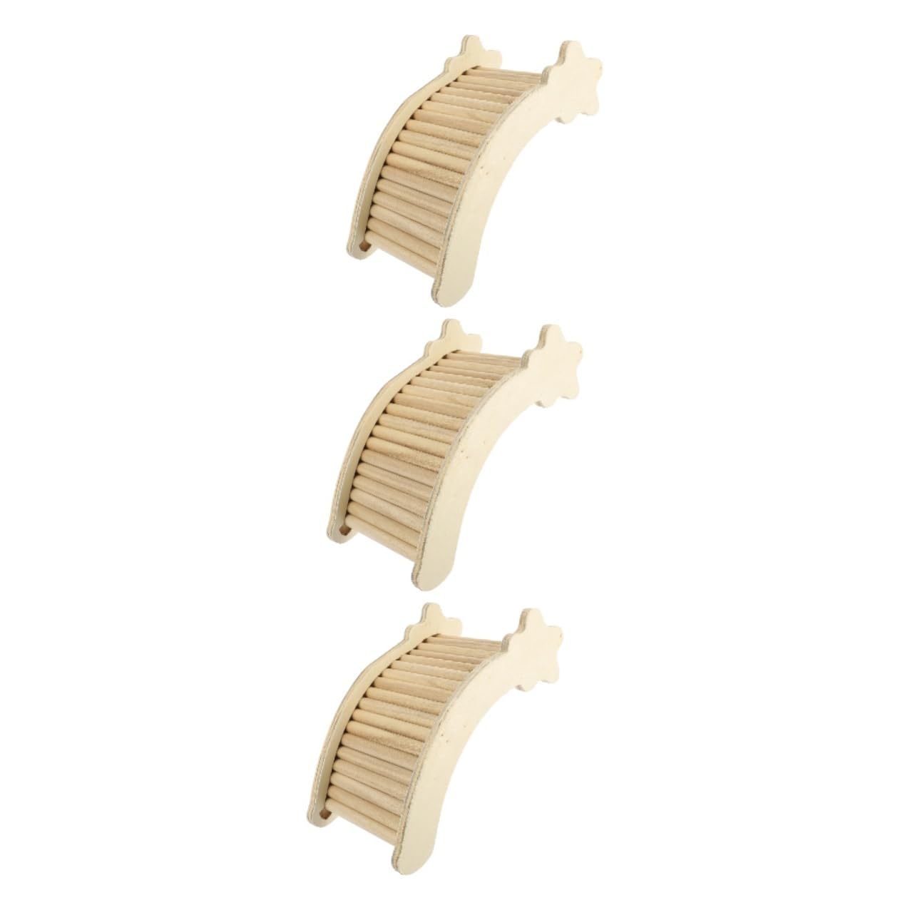 Beaupretty 3pièces Échelle pour Chinchilla Et Hamster Jouet De pour Petits Animaux Favorise Activité Physique