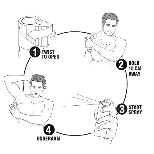 Wild Stone Forest Spice Long Lasting Deodorant for Men, Pack of 3 (150ml each)