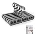 Produktbild Anstore Magic Kleiderbügel, 6 Stück Platzsparende Kleiderbügel Multi Bügel Magic Hanger Organizer, Schrank Kleiderbügelhalter Raumsparbügel, Grau