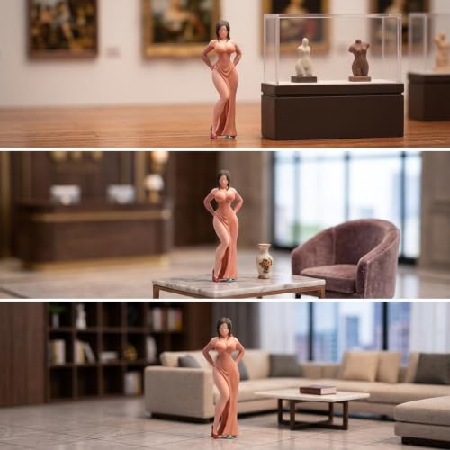 Modèle féminin 1:18 figurine pour compléter vos maquettes vides