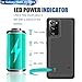 BAHOND [Upgraded Battery Case for Samsung Galaxy Note 20 Ultra 5G, 6000mAh Rechargeable Extended Battery Charging Charger Case, Add 100% Extra Juice, Not Compatible with Galaxy S20 Ultra Black