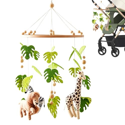 Mobile berceau thème animaux le cadeau de naissance idéal pour garçons et filles