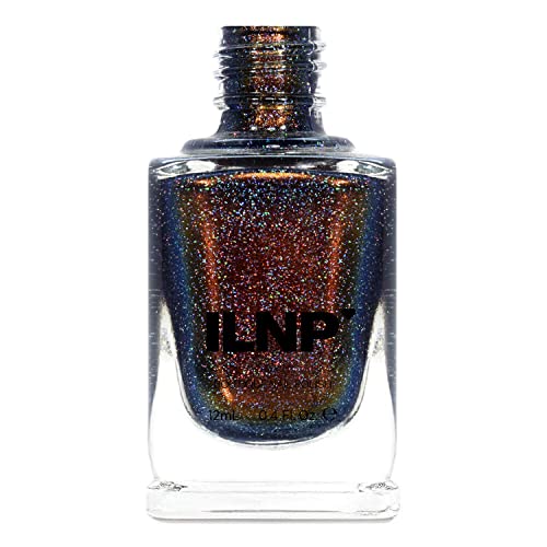Image of ILNP Rock Bottom - Blue-Brown Holographic Nail Polish