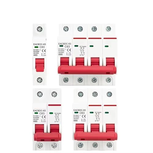 Disjoncteur solaire MCB 1000V pour sécuriser l'électricité autonome de votre van aménagé
