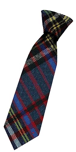 Cravate garçon Anderson Tartan en laine pour mariage et fête