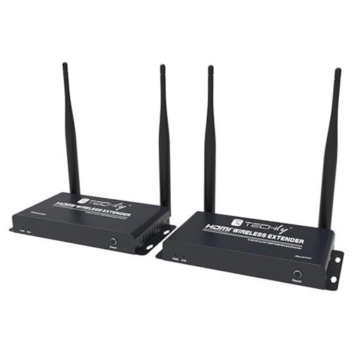Techly 365627 Ricevitore Kit Wireless Extender Hdmi Fino A 200M Nero - 2