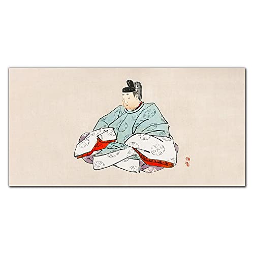 Décoration murale photo sur verre asiatique traditionnel 100x50cm pour intérieur moderne