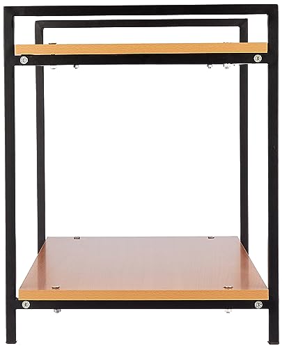amazon basics Metal Multi-Purpose Rack for Microwave, Oven, OTG | Kitchen Organizer (Brown) 8 41615RNDtUL