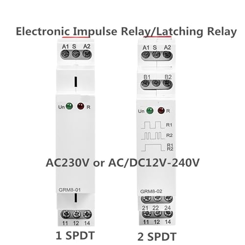 Relé de memoria de impulsos electrónicos de 16A para control eficiente de iluminación LED 3