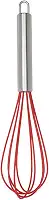 Mimo Style Batedor de Ovos e Massas Fouet, Cabeça de Silicone e Cabo em Inox de Excelente Durabilidade, Belo Design, Útil Para Diversas Receitas, Massas de Bolo, Tortas, Pães, Cremes e Claras em Neve