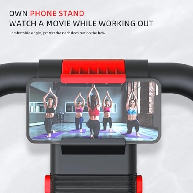 FIAMERMOR 2025 AB Roller Wheel - 4 wheel elbow support abdominal wheel automatic rebound abdominal fat burning weight loss core training equipment home/gym