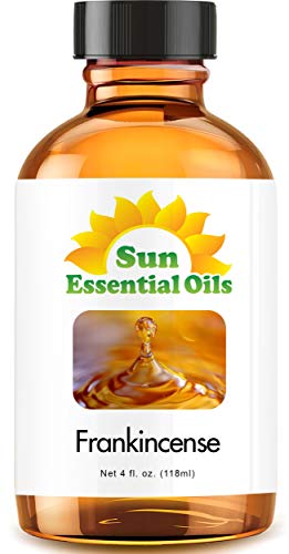 Sun Organic Essential Oil, Frankincense (4 Ounce)