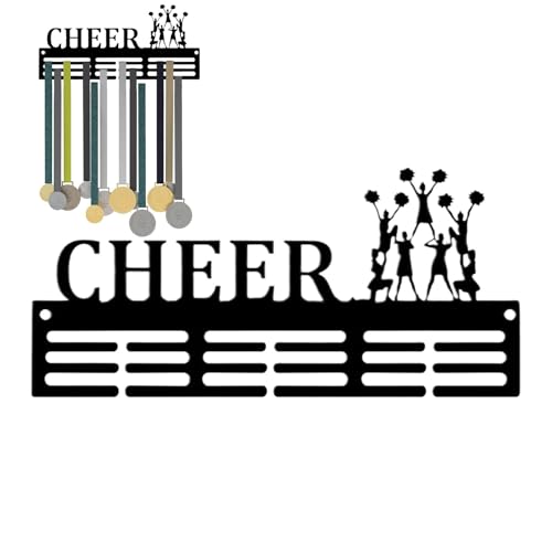 Pantalla de suspensión trófica - estante de recompensas, tema de porristas recompensa atletas de pared de suspensión | Estante de trofeo Versátil de metal para la cantera de Gimnasia