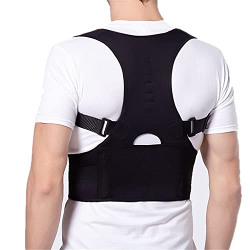 Correcteur de posture dos ceinture lombaire homme femme corset néoprène M