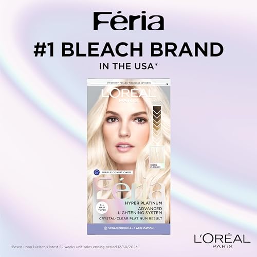 L'Oreal Paris Feria Hyper Platinum Advanced Lightening System Hair