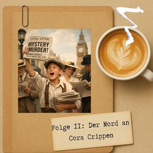 Folge 11: Der Mord an Cora Crippen Podcast Por  arte de portada