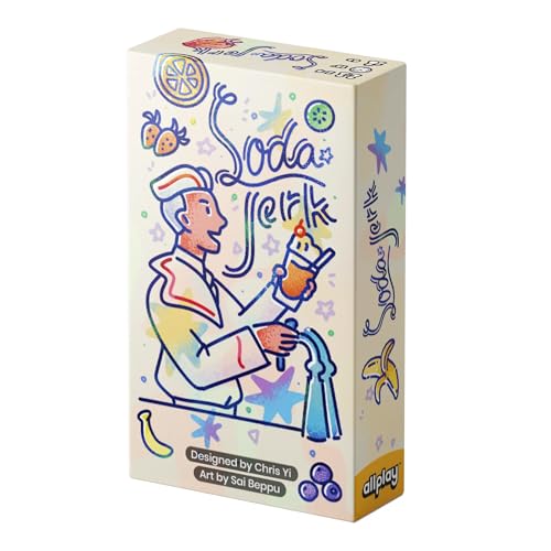 Allplay Soda Jerk | Hidden Info & Hand Management Game | pour Smart, Score Big!
