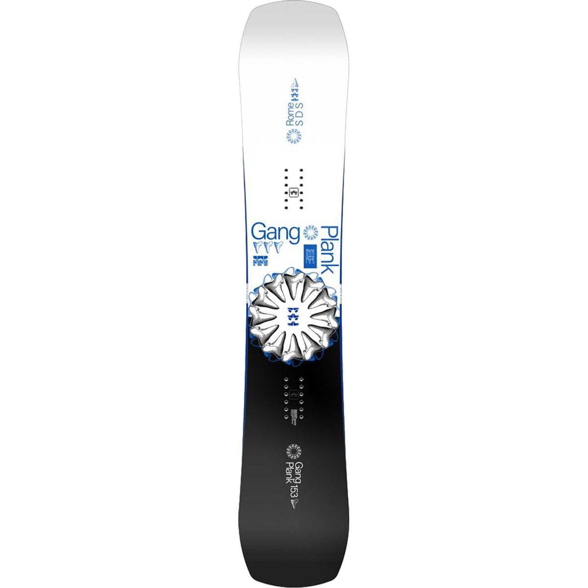 Rome Mens Gang Plank True Twin Snowboard