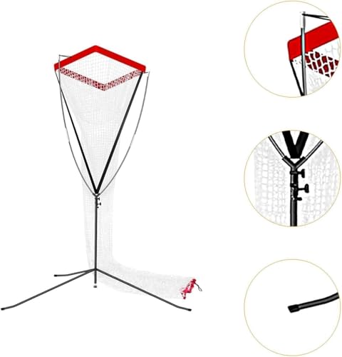 Filet d'entrainement de volleyball avec angle ajustable et structure portable interieure - 5