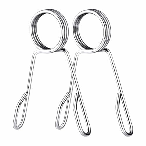Image of Korbax Gym Locks for Bars Weight Lifting Strength Training & Exercise Fitness, Gym Equipment for Home Gym Workout (20, 23mm)