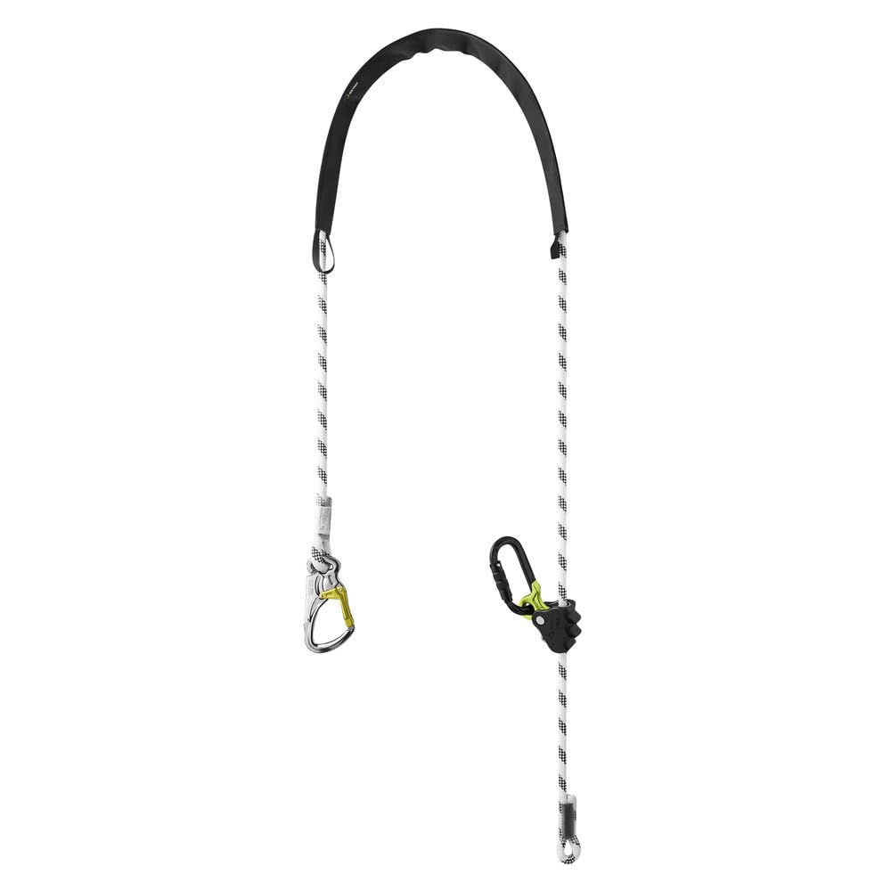 EDELRID Ombilix Adjust 2 m, 3 m lub 4 m, regulowana linka mocująca, lina wspinaczkowa, zabezpieczenie krótkie, pielęgnacja drzew, geocaching