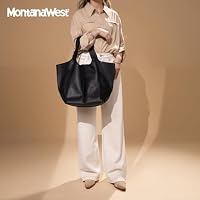 Montana West Tote Bag for Women Large Hobo Purses and Handbags Designer Gift Black MWC-567BK — image 3