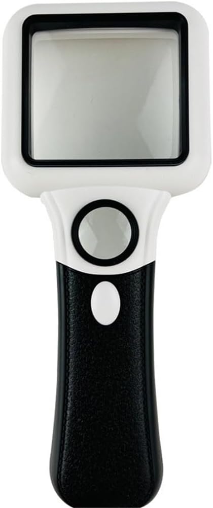 Magnifier with Lenses and Handheld Reading Light