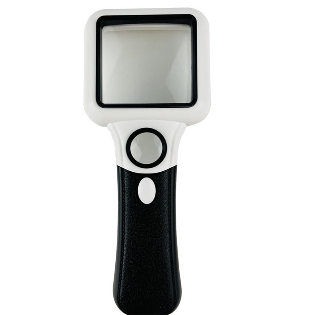 Loupe à lentille grossissante avec lumière led et accessoire lecture nomade