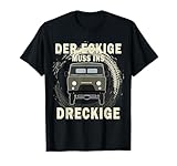 Klassisch geschnitten, doppelt genähter Saum.