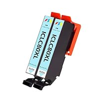 Amazon.co.jp: インクカートリッジ 80L エプソン用IC80L互換ICLC80L