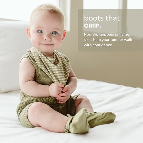 Image of goumikids Viscose Made from Bamboo Cotton Stay-On Boots