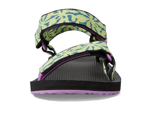 Image of Teva Women's Original Universal, Beach Floral Wild Lime, 5 M US
