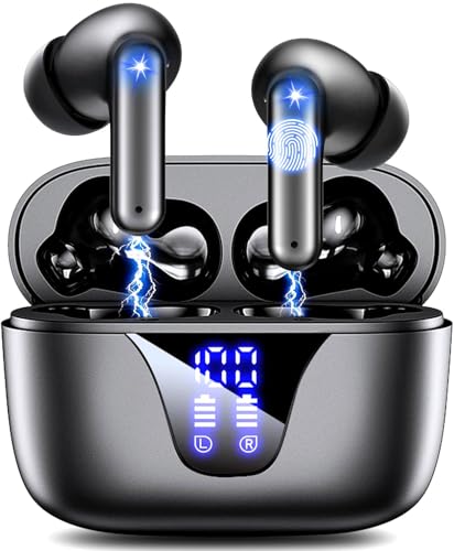 ホワイト ワイヤレスイヤホン LEDインジケーター付き Amazon.co.jp: Bluetooth イヤホン 2023 空気伝導イヤホン 業界