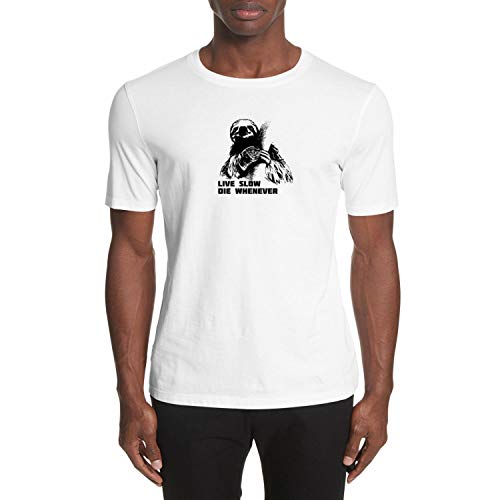 T-shirt officiel Paresseux Art-15 en coton blanc de qualité